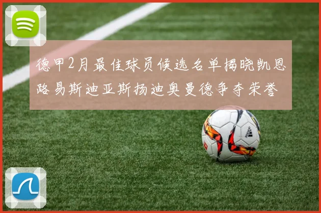 德甲2月最佳球员候选名单揭晓凯恩路易斯迪亚斯扬迪奥曼德争夺荣誉
